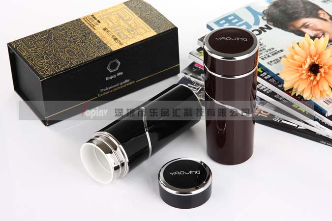 耀采3号双层陶瓷保温杯72元