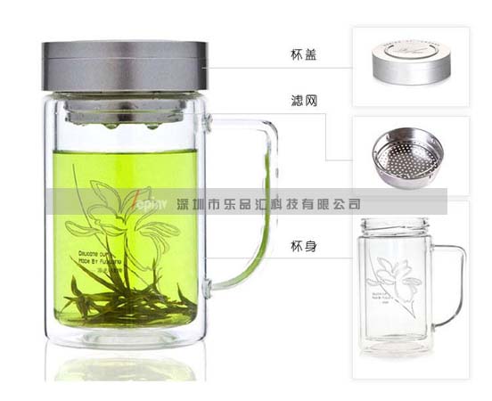 普通款玻璃广告杯15元