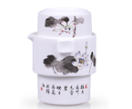 金领茶具 两杯一壶65元