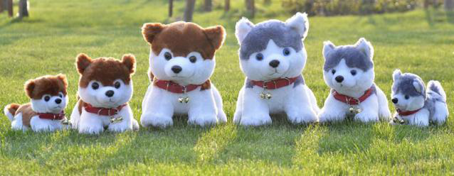 博美狗公仔25.8元