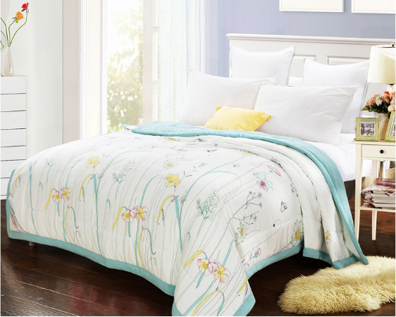 花语水洗被190元