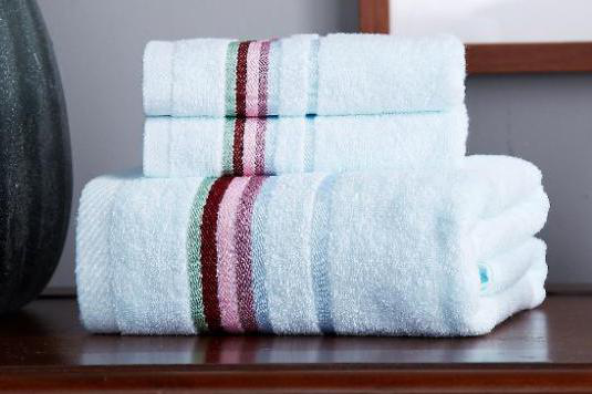 倾心浴巾三件套65元