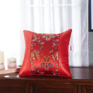 富贵花开靠垫被73元