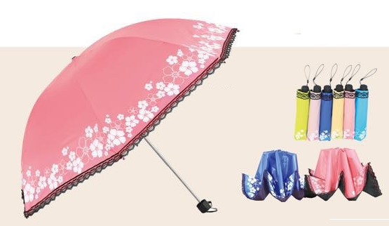 三折伞如琬似花27.9元