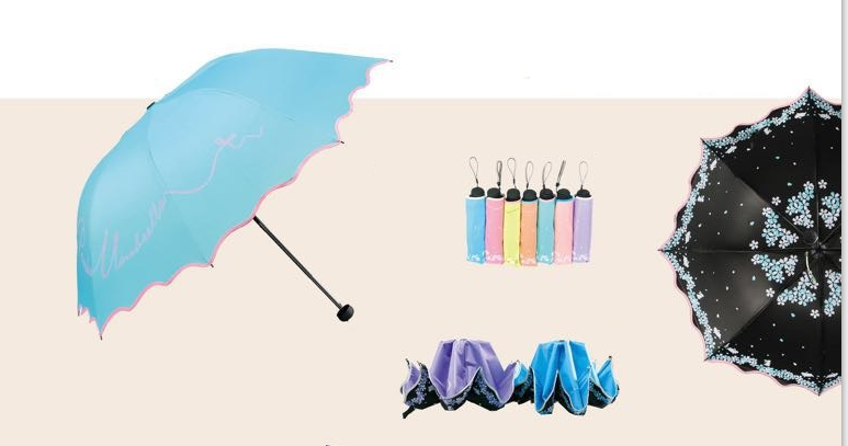 三折伞花丛萌兔28元